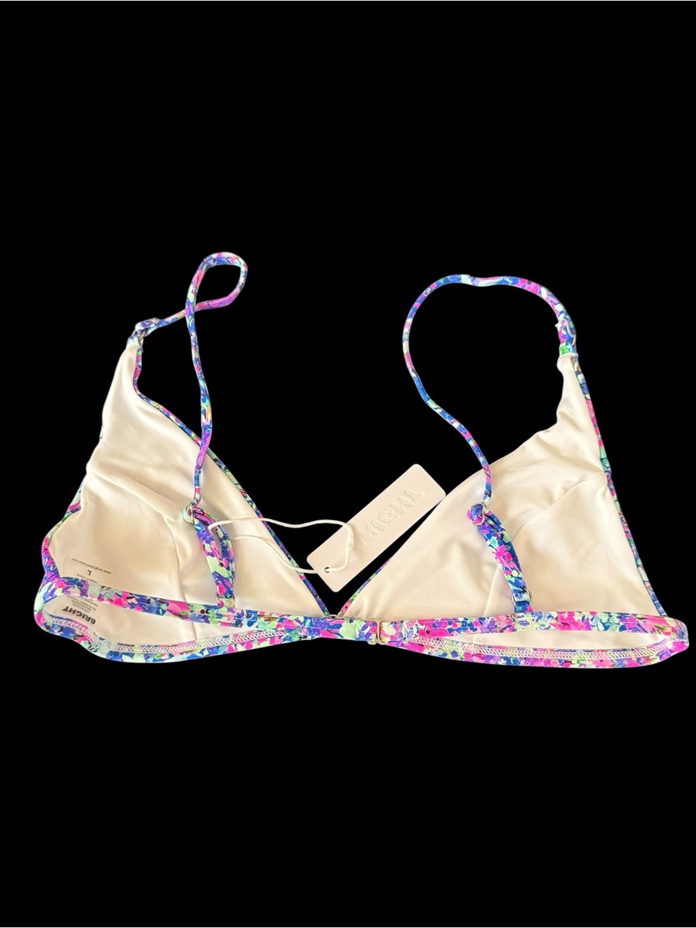 NWT Bright Freya Flashdance Triangle Bikini Top | S-M - Picture 6 of 6